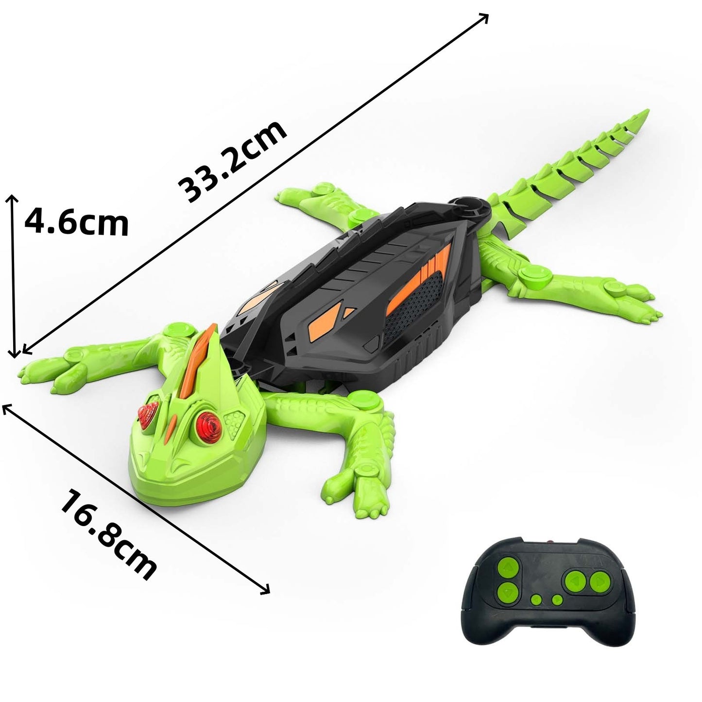Cross-border electric remote control climbing lizard chameleon simulation crawler car gecko animal remote control car children's toy
